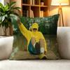 FFamous Argentine Rapper Milo J  Pillow Case Square DoubleSided Sofa Cushion Cover Bedroom Bedside Pillow