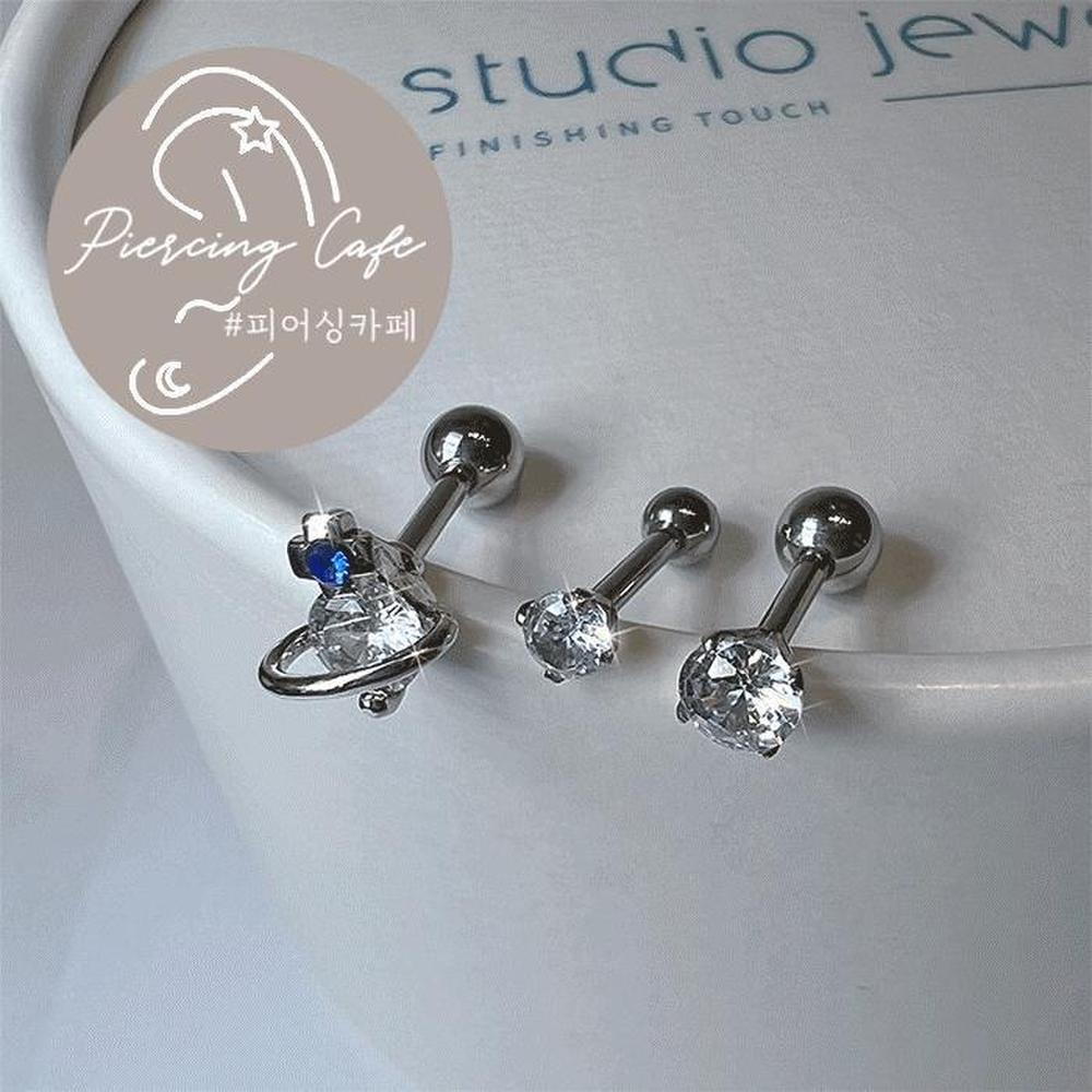 1+1+1 Cosmic Girls Cubic Piercing 3-Piece Set (S8682229)