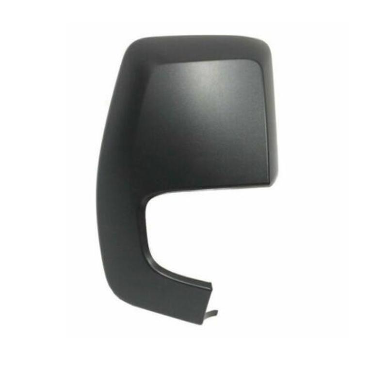 Car Door Side Mirror Shells Matte Black Rearview Wing Mirror Cap Parts For Ford Transit/Tourneo Custom 2012-2019