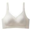 Women's Wire-Free Full Cup Support Bra with Anti-Sagging and Chest Gathering Pads