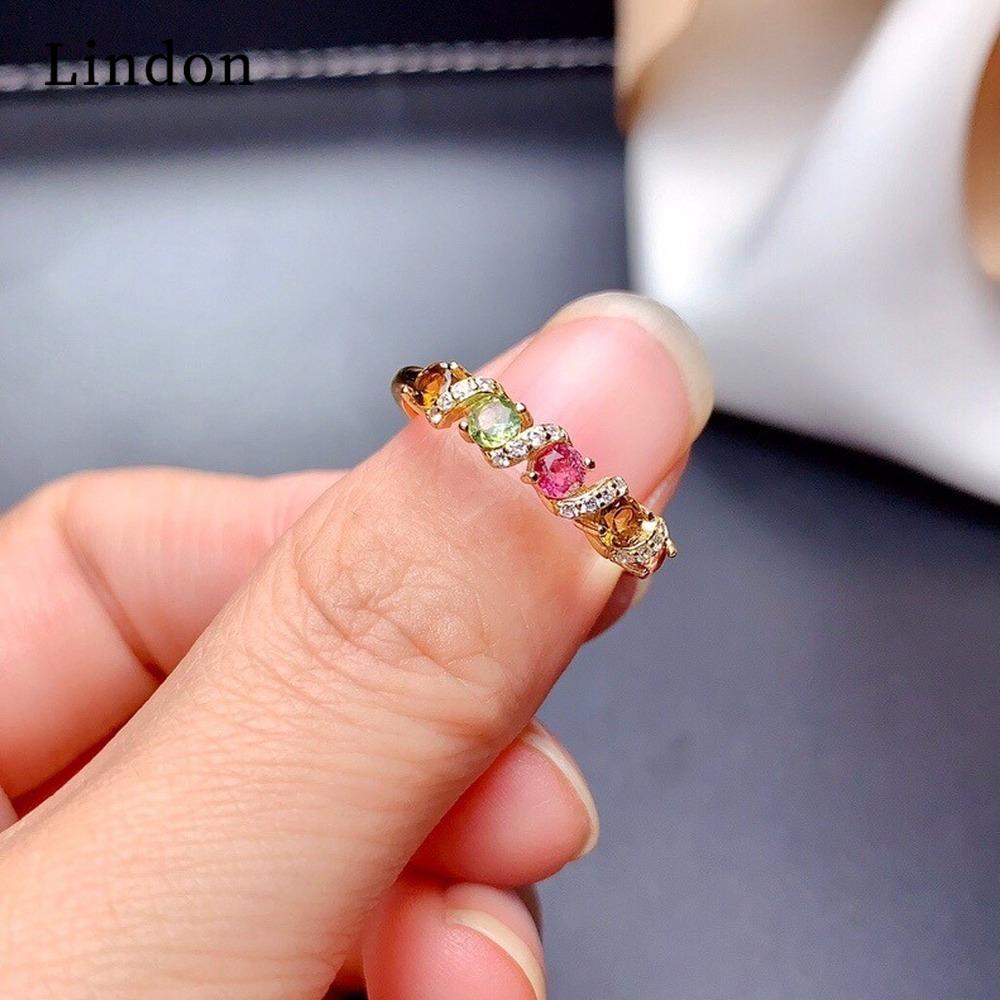 Lindon Klasyczny stop miedzi Cyrkon Pierścionek Damskie Biżuteria Ślub Obietnica Party Prezent