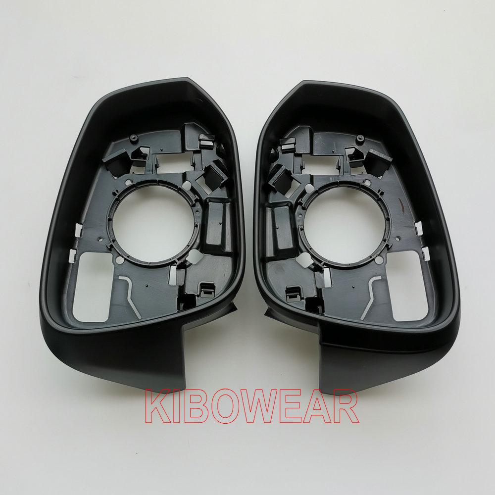 For Toyota Highlander KLUGER MK3 XU50 Side Wing Mirror Housing Frame Holder Replace Glass Rearview Cover 2015 2016 2017