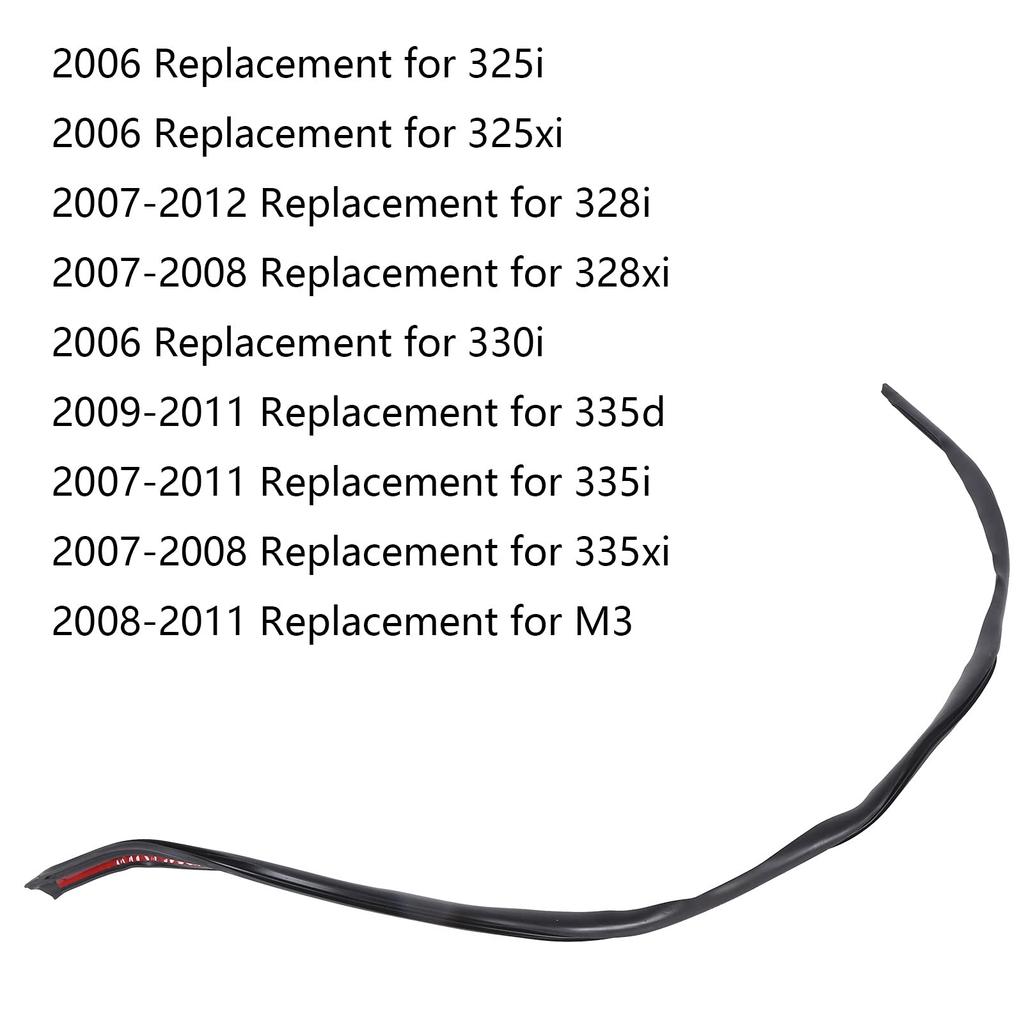 Windshield Upper Seal 51317061967 Windshield Molding Replacement for M3 325i 328i 330i 335i 335d