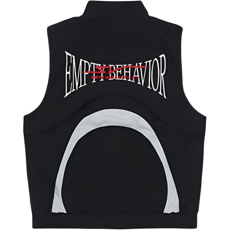 Anta SV Series Letter Zipper Stand Collar Versatile Casual Sleeveless Vest Men Vests 152621602V-1