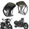 7 Inch Headlight Shade Fairing Motorcycle Front Headlight Cover Retro Waterproof Anti-Fall Fairing Modification Accessories
