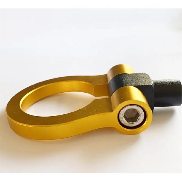 Universal Aluminum Round Trailer Towing Hook Rear Towbar Applicable To Volkswagen Benz For BMW E46 E81 E30 E36