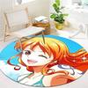 Nami Round Area Rug Carpet Rug For Living Room Bedroom Sofa Playroom Decor Nonslip Floor Mat