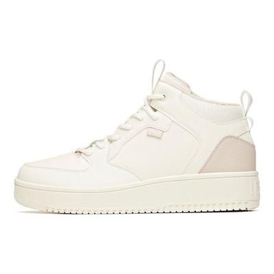 High-Top Rutschfeste Abriebfeste Skateschuhe Damen Sneakers Weiß Grau 922118026-2