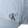 Calvin Klein Cotton Twill Baseball Cap, Minimal Logo Embroidered Curved Brim Hat for Young Men Women  4G5006G460
