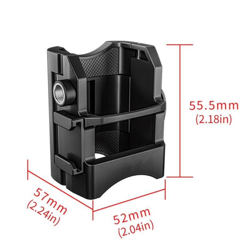 Multifunctional Camera Expansion Adapter For Pocket 3 Camera With Cold Shoe Mount 1/4 Screw Hole For Easy Attachment