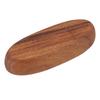 Wood Salad Bowl Long Oval Serving Bowl Beautiful Design Wooden Tray  Living Room