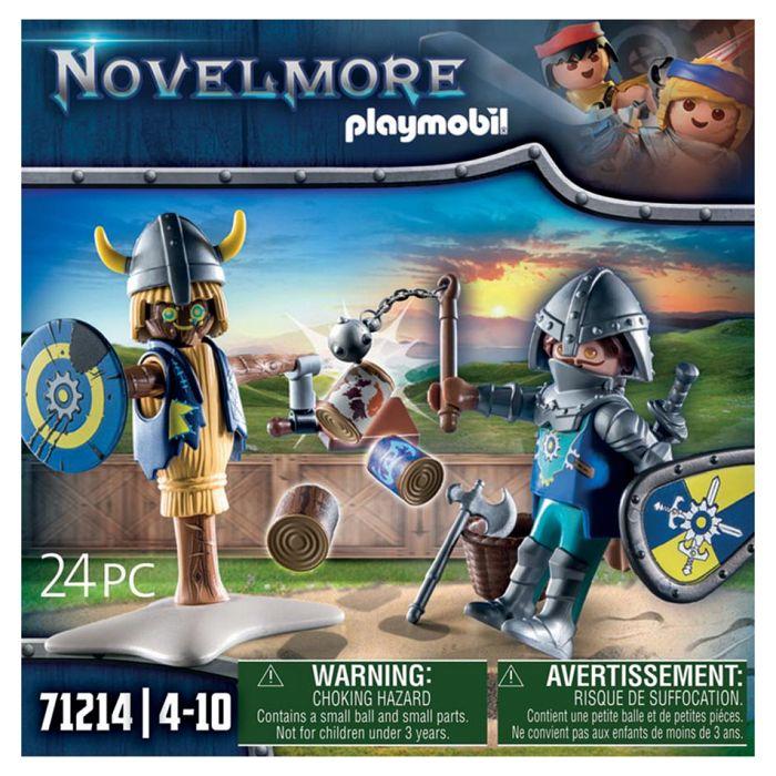 Playmobil - chevalier novelmore et mannequin - blanc - enfant - 4 ans et plus