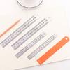 Stainless Steel Ruler Centimeter Thick Sturdy High Accuracy Multi Purpose Straight Ruler for Office School Family 20cm
