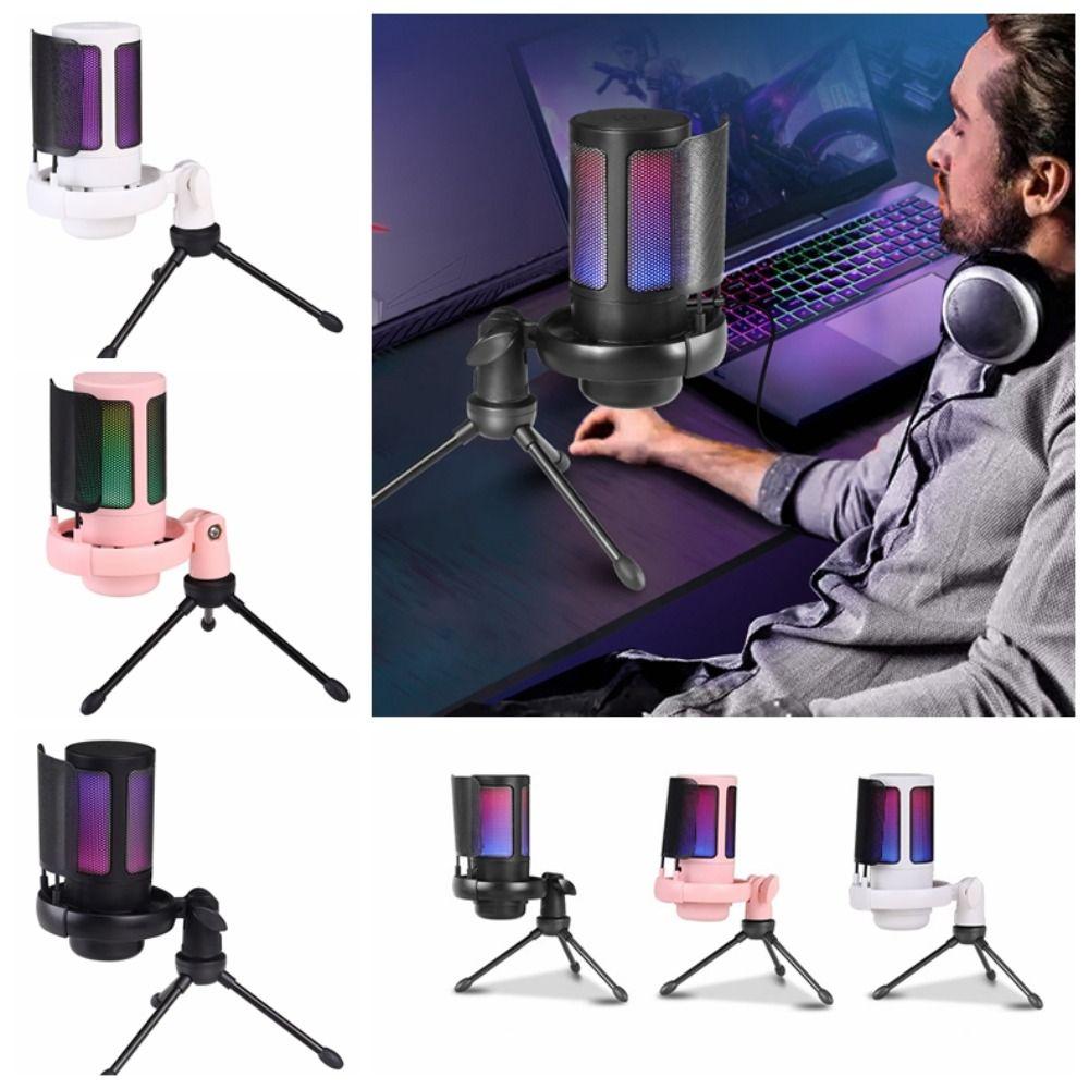 

Емкостный игровой микрофон с креплением USB Емкостный микрофон для прямой трансляции
