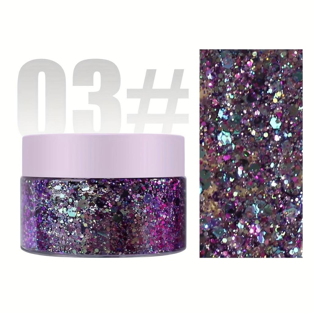 Chameleon Body Sequins Halloween Color-changing Glitter Highlighter Eyeshadow