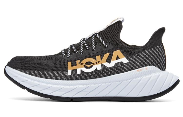 HOKA ONE ONE Carbon X 3  Черный Персик  Женские 1123193-BWHT 36.5