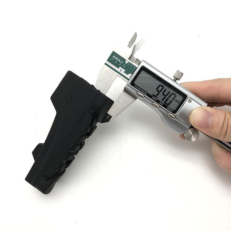 For BMW R1200GS R1250GS LC ADV R1200 GS R1250 GS Adventure 2014-    Rear Footpeg Plate Footrest Rubber