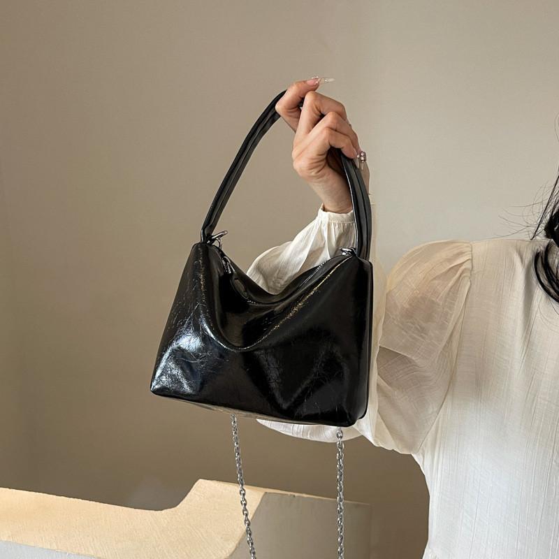 IELGY Женская универсальная серебряная сумка-мешок — фото 11