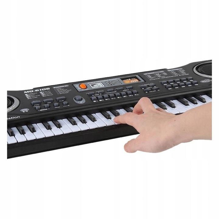 Keyboard Pianino Organy Dzieci Pianinko + Mikrofon