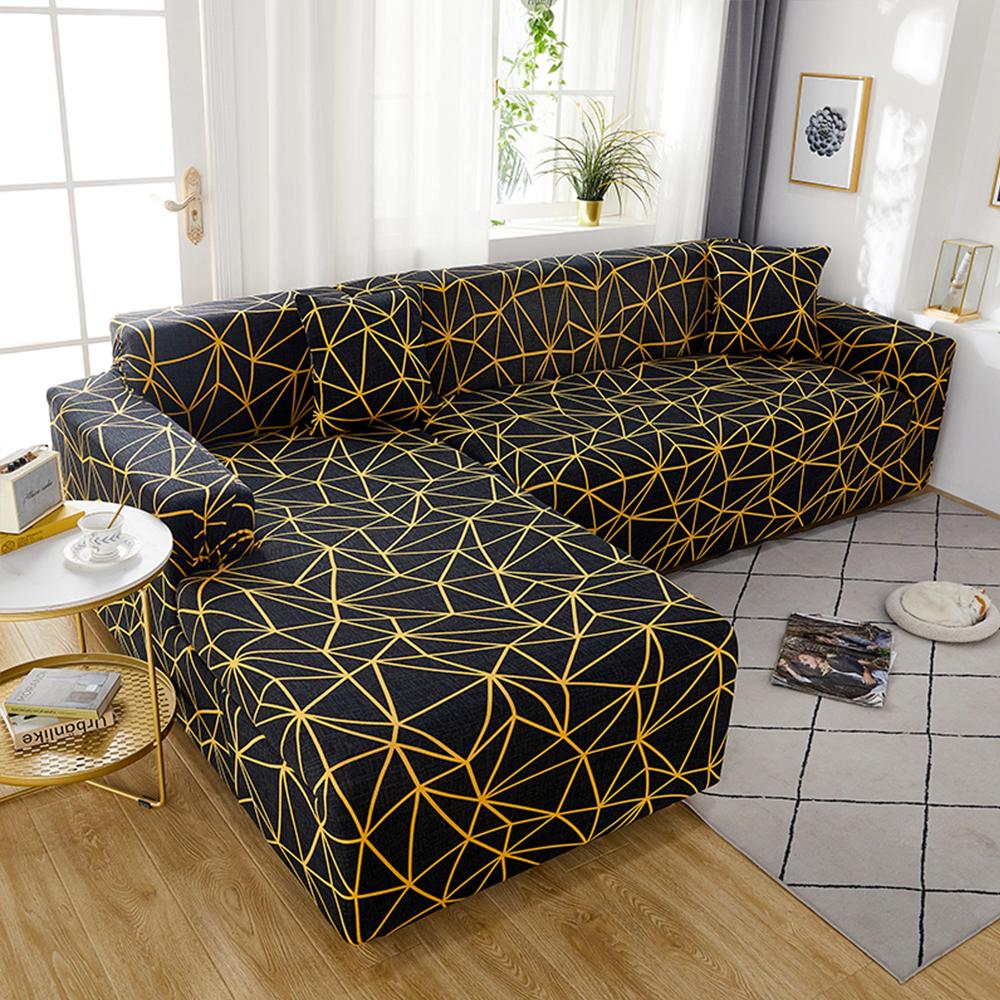Sofa Seat Cover For Armchairs Removable Elastic Cushion Covers L Shape Chaise Longue Corner Sofa Buy 2 Pieces Sofa Covers