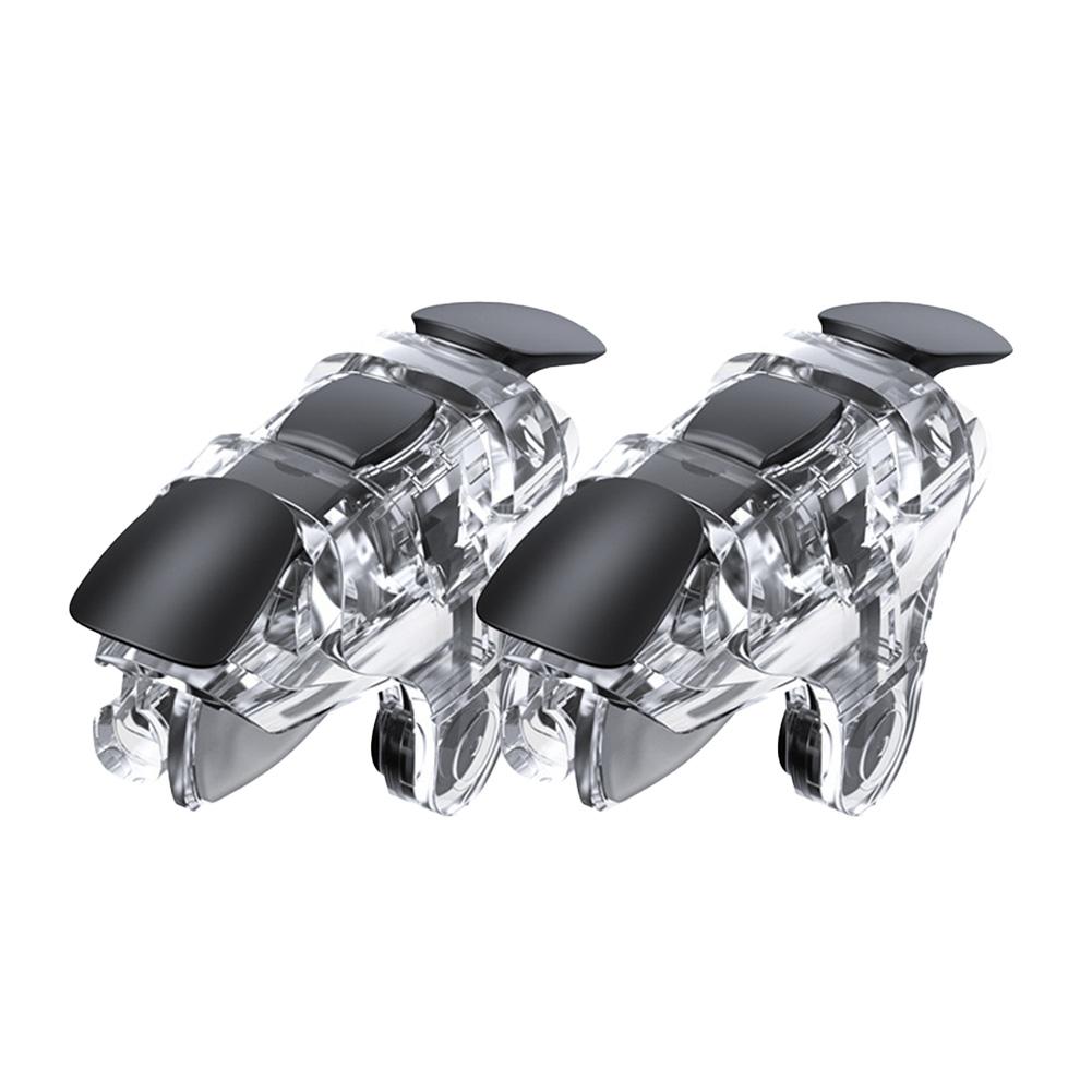 1Pair Mobile Game Triggers Stimulus Battlefield Gen 2/3 Controller Metal Shooting Buttons for Phone Gaming