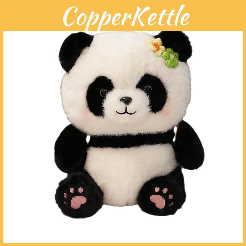 Panda Plush Mahjong Doll Figure Soft Toy For Kids Playroom And Festival Gift