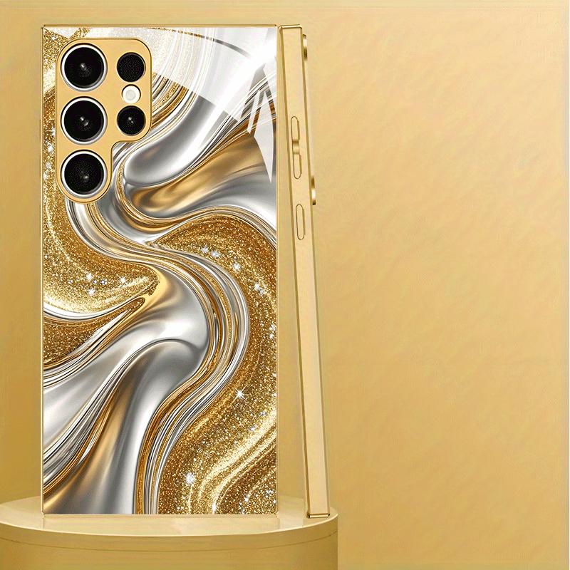 High-end PhoneCase Electroplated Glass TPU PhoneCase for Samsung Galaxy S26 S25 S24 S23 S22 S21 FE Ultra Plus Dropresistant