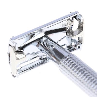 Men’S Traditional Classic Double Edge Chrome Shaving Safety Razor + 1 Blades