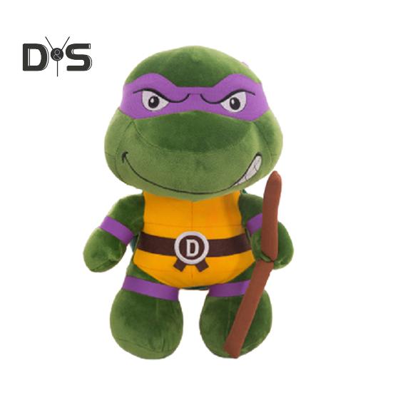 لعبة سلحفاة كرتونية قطيفة مستوحاة من لعبة عيون كبيرة سلحفاة بحرية قطيفة حيوان محشو دمية ديكور منزلي أطفال بالغون هدية محبي الألعاب