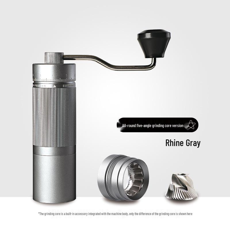 Manual Hand-Crank Coffee Grinder for Home Use