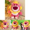 Strawberry Bear Plush Toy With Pp Cotton Filling For Kids Bedroom Decor Special Characters Included