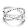 Daisy Sparkling Crown Ring Colorful Star Moon Butterfly Evil Eyes for Women Original Rings Classic Wedding Jewelry