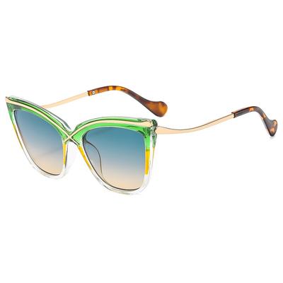 Fashion Cat Eye Sunglasses Women Vintage Gradation Shades Brand Designer  Luxury Sun Glasses Frame Uv400 Eyewear