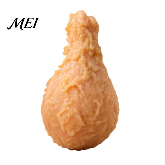Anxiety Relief Gadget Simulated Drumstick Stress Toy, Realistic Chicken Leg Squeeze Kids Toy Fidget for Adults Stretchy