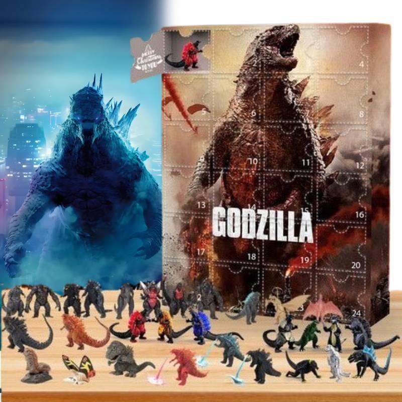 Godzilla Adventní kalendář Vzrušující odpočítávání svátků Sběratelská hračka pro fanoušky