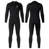 3mm Mens Wetsuit Set Long Sleeve Top Pants Snorkeling Surfing Diving Warmth UV Protection
