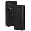 For Oppo A60 4G Leather Case Magnetic Closing Phone Cover with Wallet