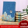 National Trend A5 Notebook Gift Set with Chinese-Style Buckle – Ideal for Teacher's Day, Customizable Logo