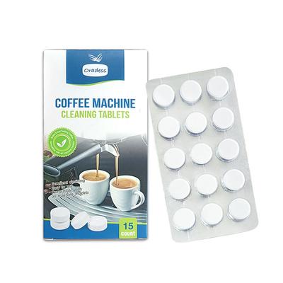 Coffee Machine Cleaning Tablets Remove Coffee Oils Calcium Deposits and Residue 15 Count of Effervescent Tablets