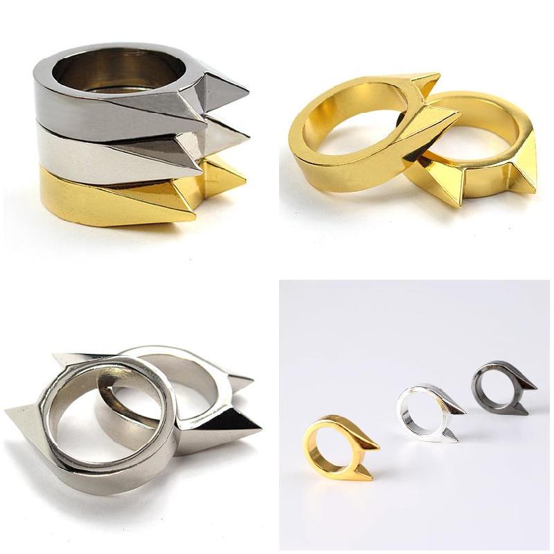 Self Defense Cat Ear Ring Breaking Window Tool for Women Men Outdoor Survival Gear with All Colors Available