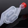 One Way Exhaust Check Valve Water Sealed Home Brew Wine Fermentation Airlock