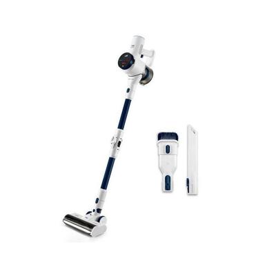 Ufesa U5 Aspirador Escova/Mão Digital Sem Fio 25.9V 300W Branco/Azul