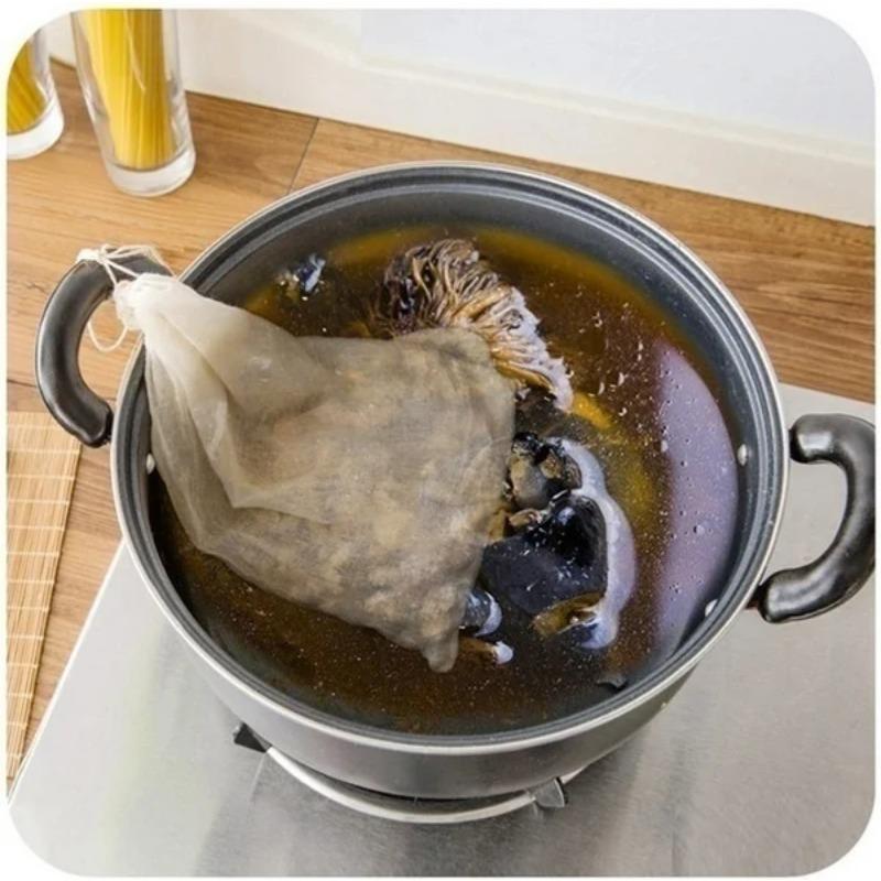 Drawstring Filter Bag Soup Bag Marinated Bag Slag Bag Kitchen Supplies Home Organization and Storage