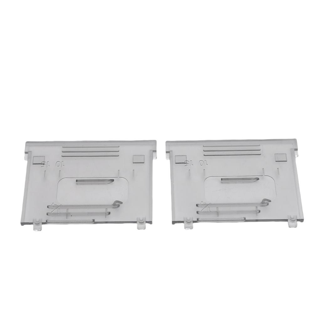 2PCS Bobbin Cover Plates Transparent Plastic Slide Plate Assembly Replacement for BB370 BM2800 BM2800CT BM2800FG