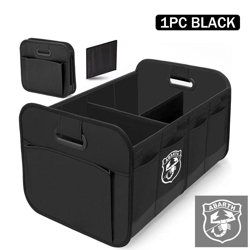 AJV1 Foldable Trunk Storage Box Waterproof Oxford Cloth Large-Capacity Organizer Bag For Abarth FR 124spider FIAT 500 Albea Astra
