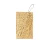 Double-Sided Natural Loofah & Cotton Dishwashing Cloth - Absorbent & Oil-Repellent Cleaning Pad
