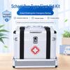 Durable First Aid Kit Box: School Bus, Car, and Family Use with Aluminum Alloy Outing Box