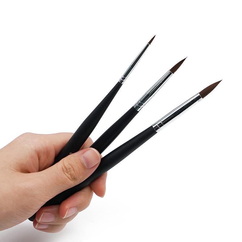 1 Pcs Dental Porcelain Brush Pen 10 Models Stacking Glazing Brush Dentist Tools Lab Equipment Technician