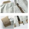 Versatile Coat Minimalist Spring and Autumn Jacket Men's Baseball Suit Men Floral PU Leather Flight Suit Loose Breathable Work Casual Jacket
