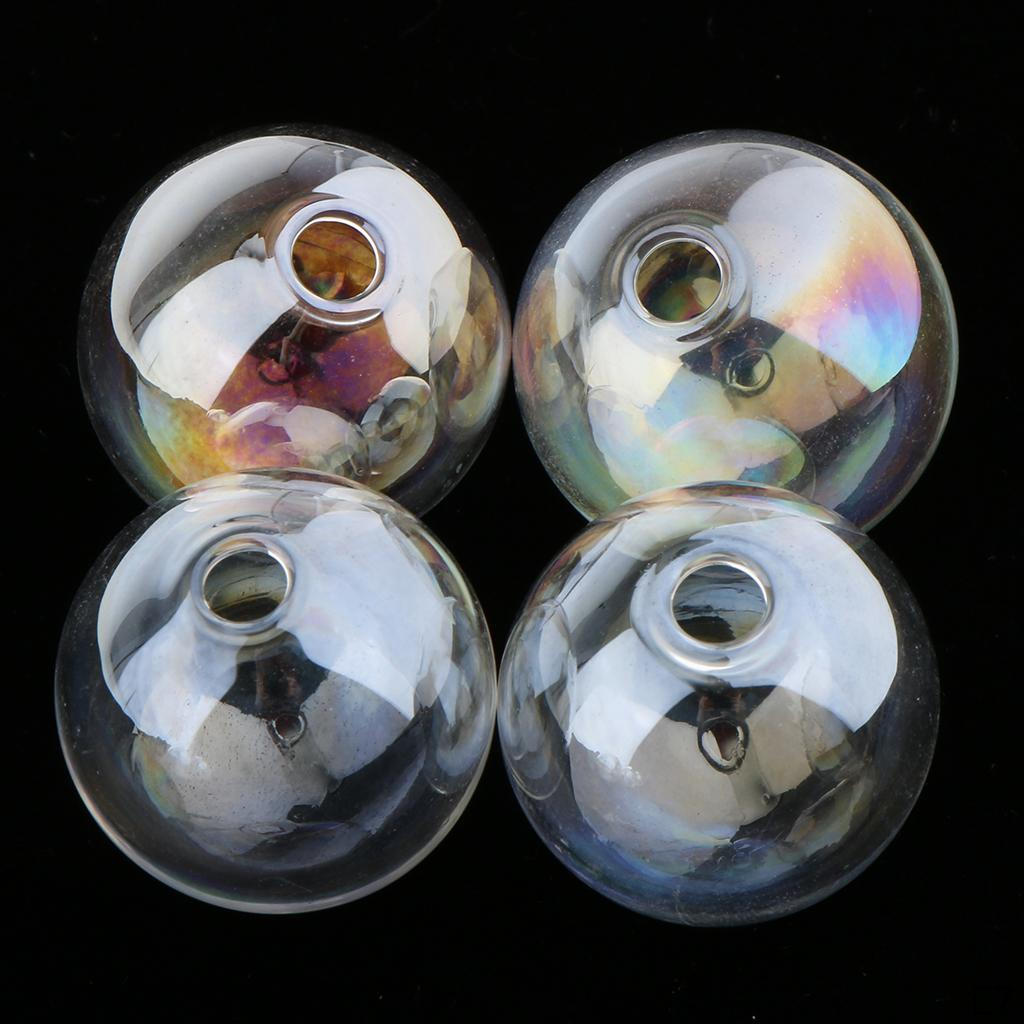 10 Pcs DIY Blank Charm Glass Beads For Jewelry Making